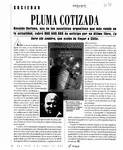 Pluma cotizada  [artículo].