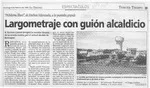 Largometraje con guión alcaldicio  [artículo] Carlos Baier S.