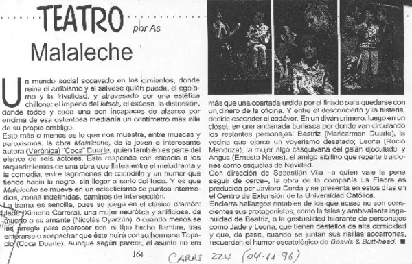 Malaleche  [artículo] As.