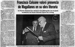 Francisco Coloane valoró presencia de Magallanes en su obra literaria  [artículo].