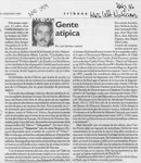 Gente atípica  [artículo] Luis Sánchez Latorre.