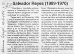 Salvador Reyes (1899-1970)  [artículo].