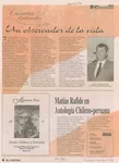 Un observador de la vida  [artículo] Jaime González Colville.