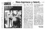 Neo-barroco y febril  [artículo] Jaime Otazo Hermosilla.