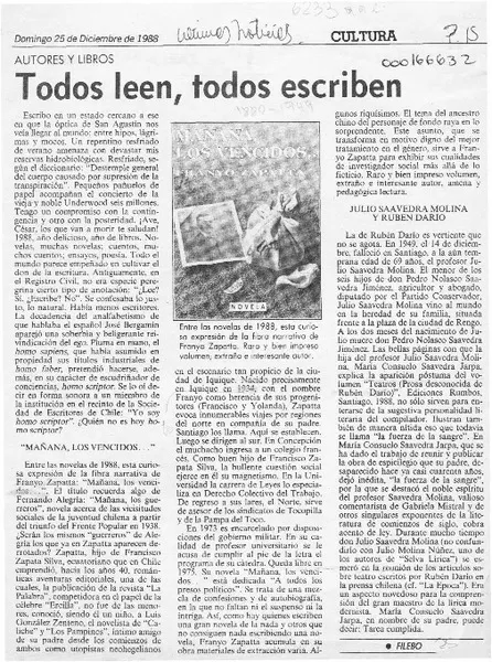 Todos leen, todos escriben  [artículo] Filebo.