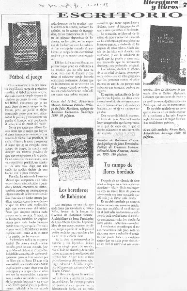 Escritorio  [artículo].