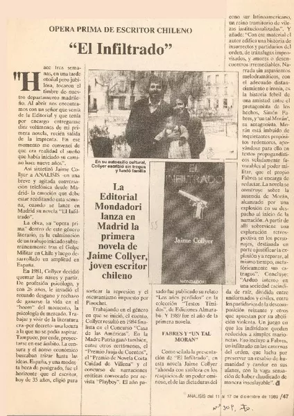 "El Infiltrado"  [artículo].