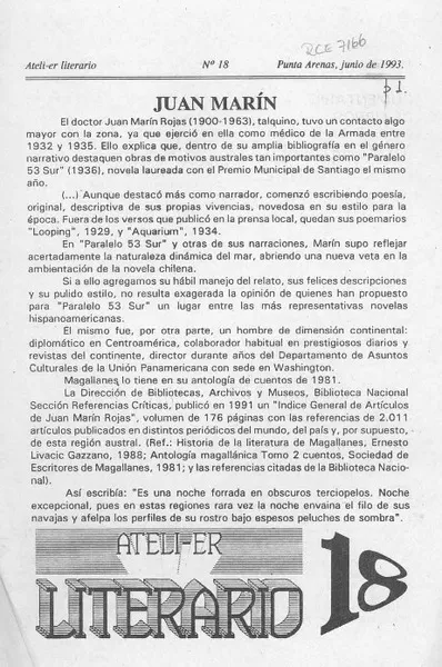 Juan Marín  [artículo].