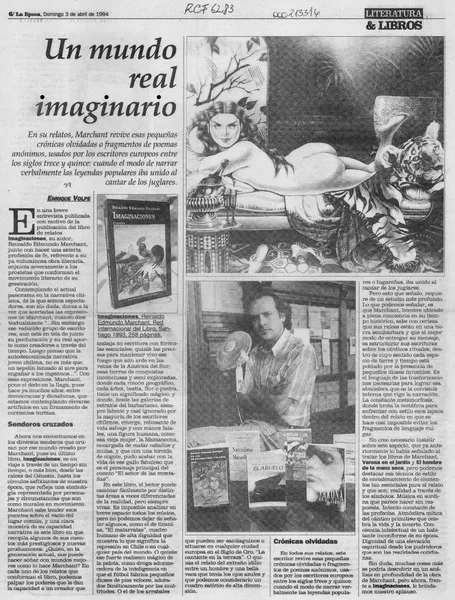 Un mundo real imaginario  [artículo] Enrique Volpe.
