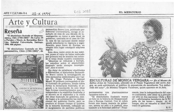 Reseña  [artículo] E. U.