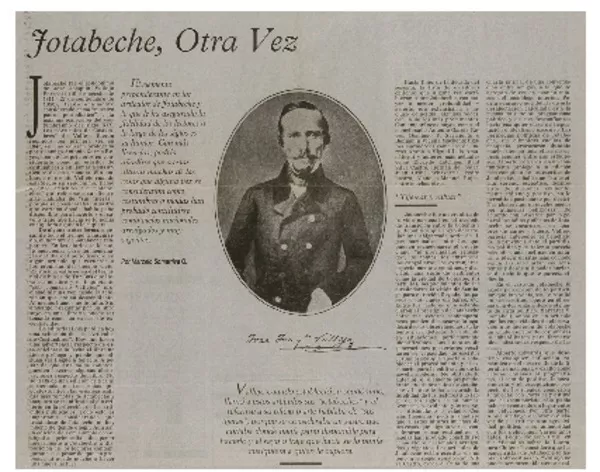 Jotabeche, otra vez  [artículo] Marcelo Somarriva Q.
