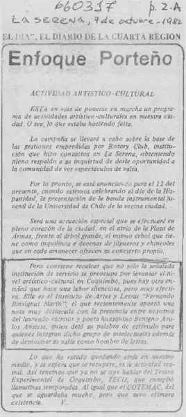 Enfoque porteño.  [artículo]