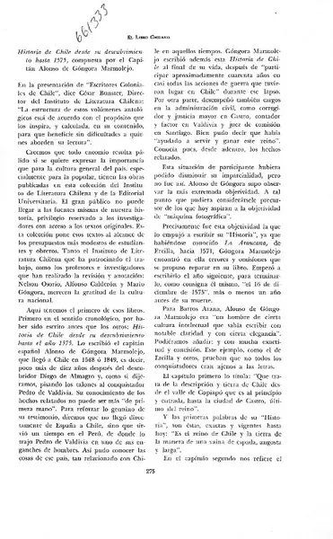 Historia de Chile desde su descubrimiento hasta 1575  [artículo] N. Z.