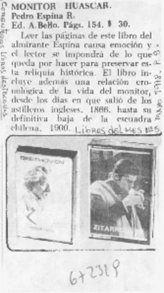Monitor Huáscar.  [artículo]