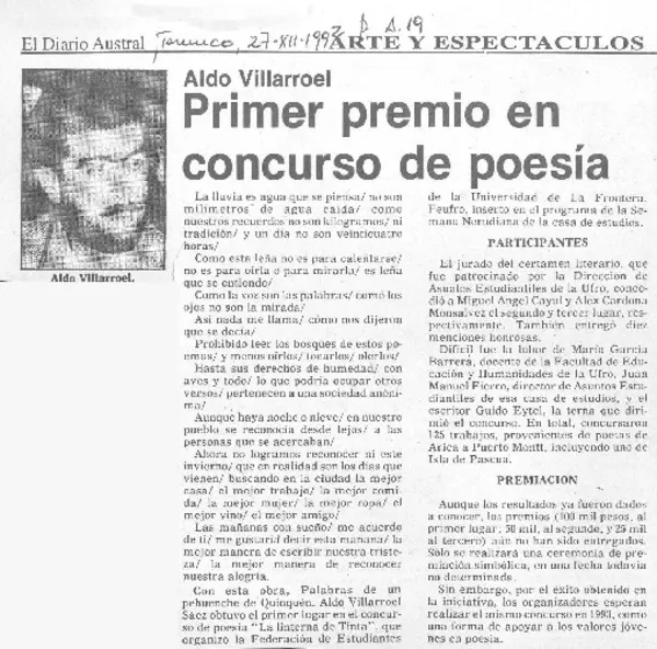 Presentación del libro "Gabriela Mistral y Cecilia Meireles"  [artículo] Ernesto Livacic Gazzano.