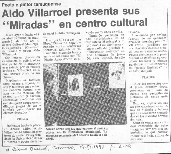 Discurso de recepción del Premio Miguel de Cervantes  [artículo] Gonzalo Rojas.