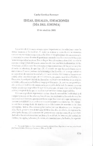 Ideas, ideales, ideaciones  [artículo] Crla Cordua Sommer.