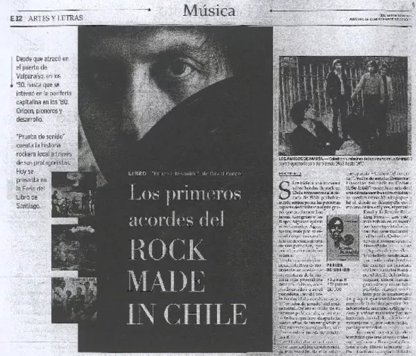 Los primeros acordes del rock made in Chile  [artículo] Evelyn Erlij.