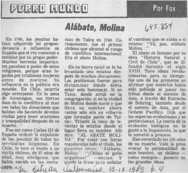 Alábate, Molina  [artículo] Fox.