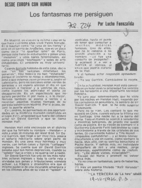 Los fantasmas me persiguen  [artículo] Lucho Fuenzalida.