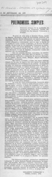Polinomios simples  [artículo] Edilberto Domarchi V.