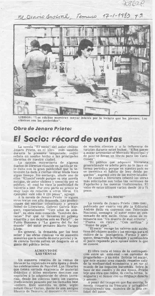 El Socio: record de ventas.  [artículo]