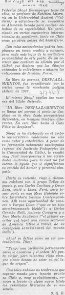 Federico Shopf Ebensperger  [artículo] S. Q. R.