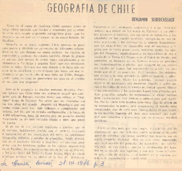 Geografía de Chile.  [artículo]