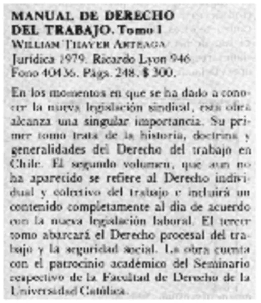 Manual de Derecho del Trabajo.  [artículo]