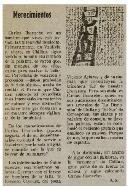 Merecimientos  [artículo] A.S.