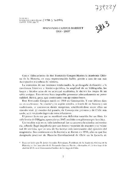 Fernando Campos Harriet  [artículo]