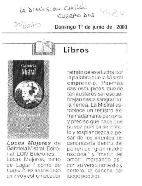 Locas mujeres  [artículo]