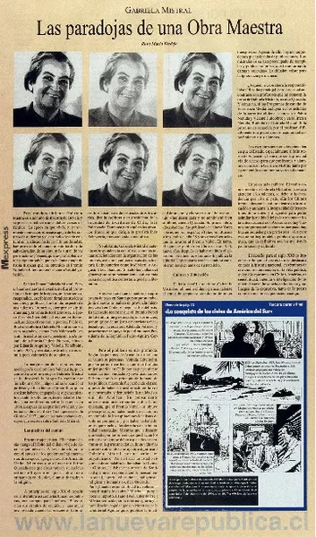 Las paradojas de una obra maestra  [artículo] Rosa María Verdejo.