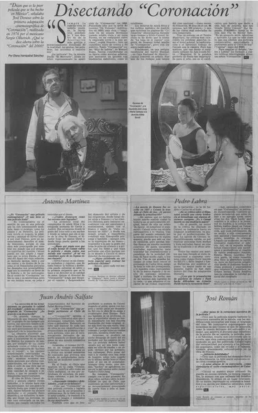 Disectando "Coronación"  [artículo] Elena Irarrázabal Sánchez.