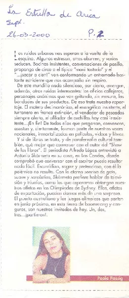 Los ruidos urbanos--  [artículo] Paola Passig.
