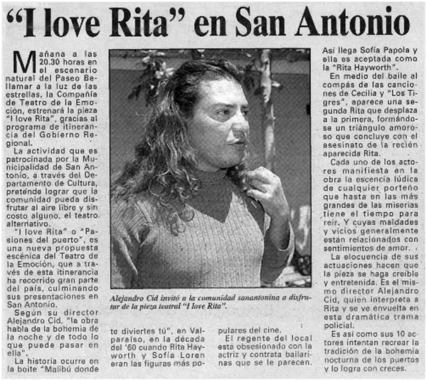 "I love Rita" en San Antonio.  [artículo]