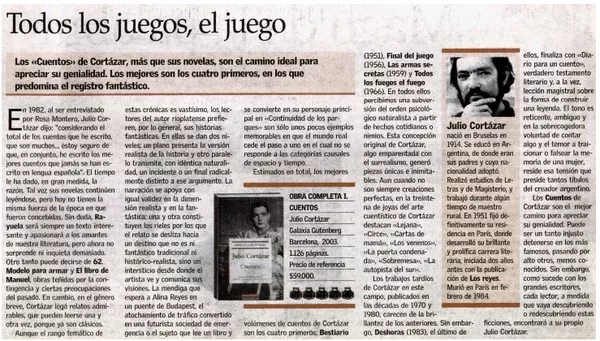 Todos los juegos, el juego  [artículo] Camilo Marks.