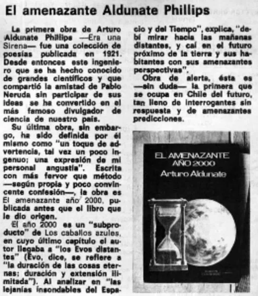 El amenazante Aldunate Phillips.  [artículo]