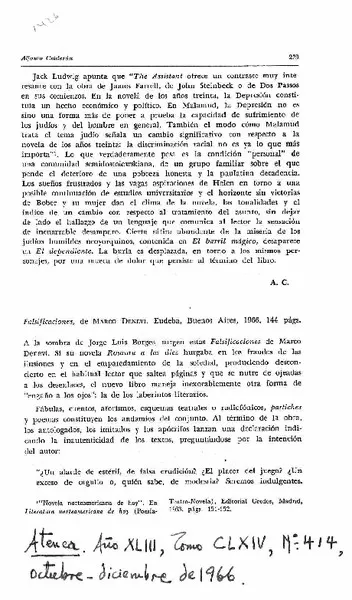 Falsificaciones  [artículo] A.C.