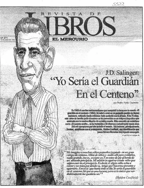 "Yo sería el guardián en el centeno"  [artículo] Pedro Pablo Guerrero.