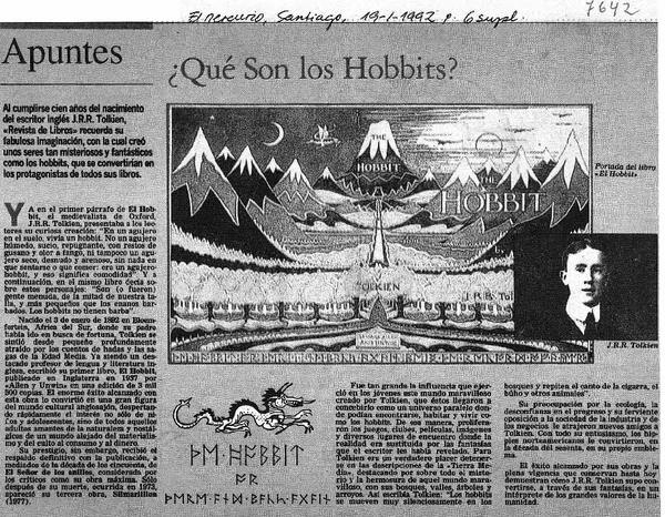 Qué son los hobbits?.  [artículo]