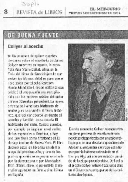 Collyer al acecho  [artículo]