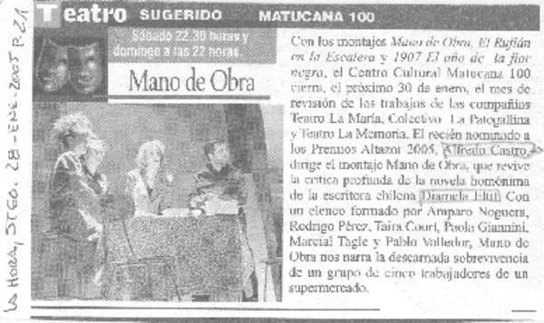 Mano de obra  [artículo]