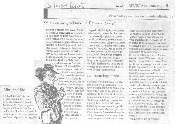De buena fuente.  [artículo]