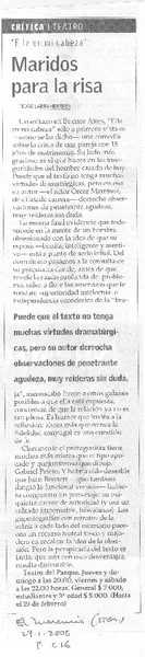Maridos para la risa  [artículo] Pedro Labra Herrera