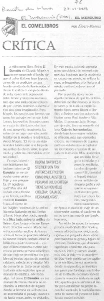 Crítica  [artículo] Alvaro Bisama.