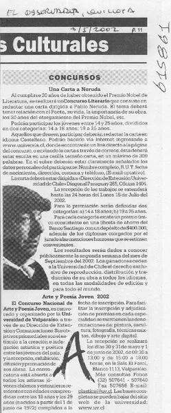 Una carta a Neruda  [artículo]