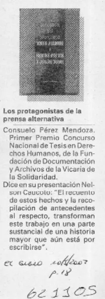 Los protagonistas de la prensa alternativa  [artículo]