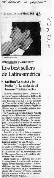 Los best sellers de Latinoamérica  [artículo].