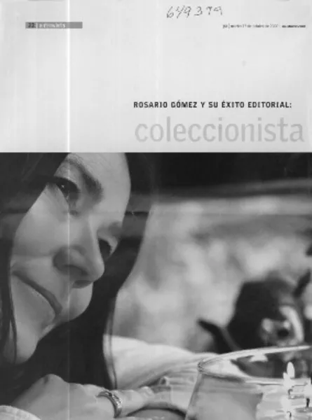 Rosario Gómez y su éxito editorial, coleccionista  [artículo] Ana María Egert R.